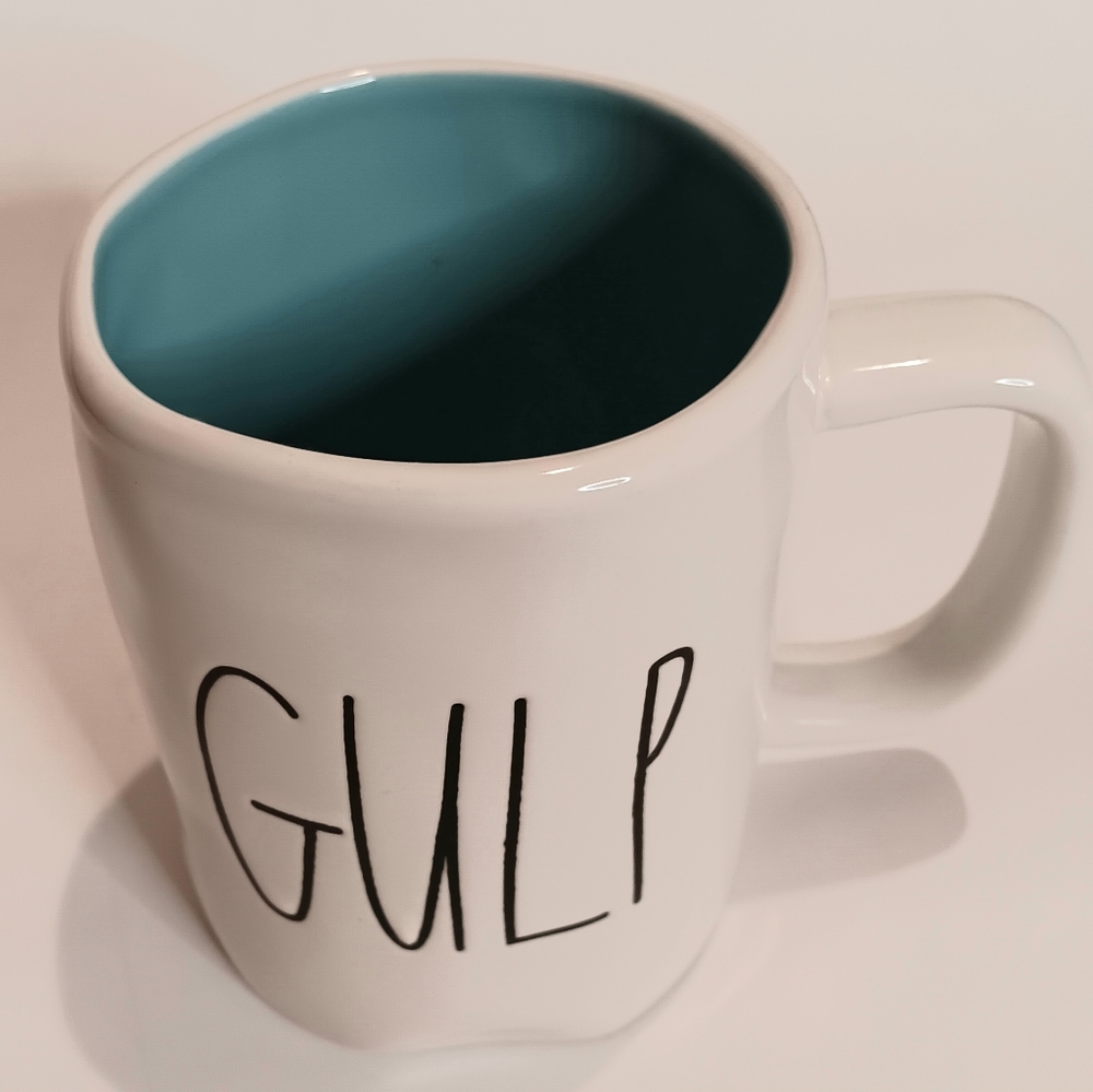 Rae Dunn Mug "Gulp"